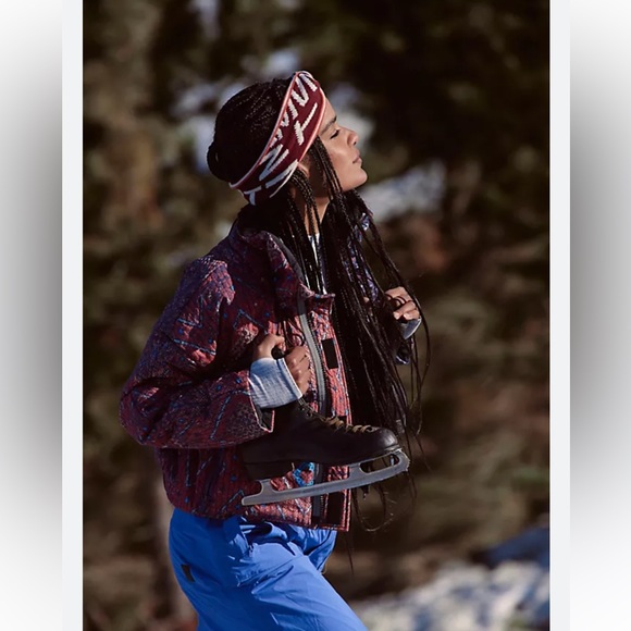 NWT Free People FP Movement Mountain Majesty quilted puffer coat jacket - Picture 2 of 6